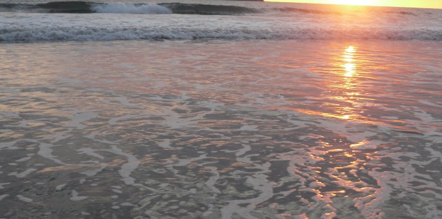 costa rica sunset