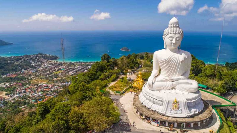 Big Buddha Phuket Aerial View