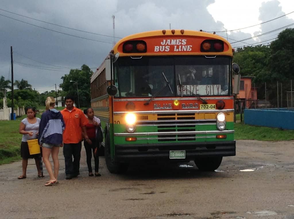 chicken bus belize