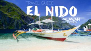 Featured image for El Nido Palawan Philippines Travel Guide - Traditional Filipino Boat in El Nido Islands
