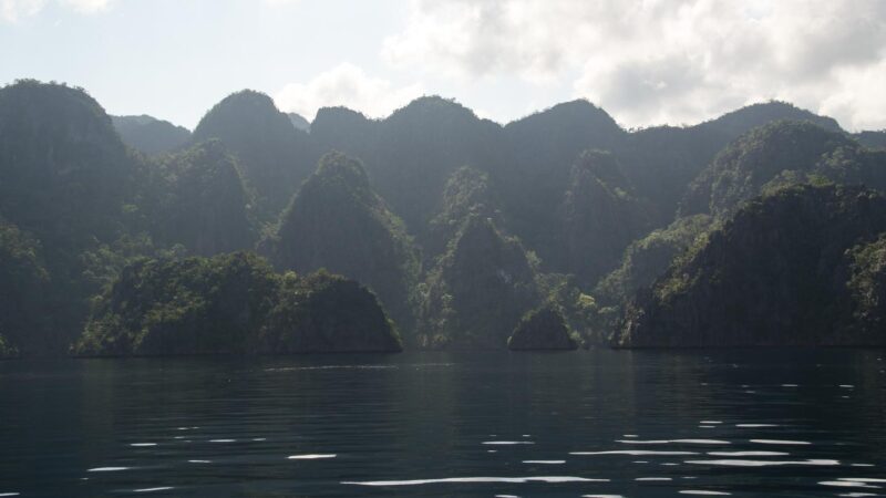 Coron Island in the Coron Archipelago Palawan Philippines
