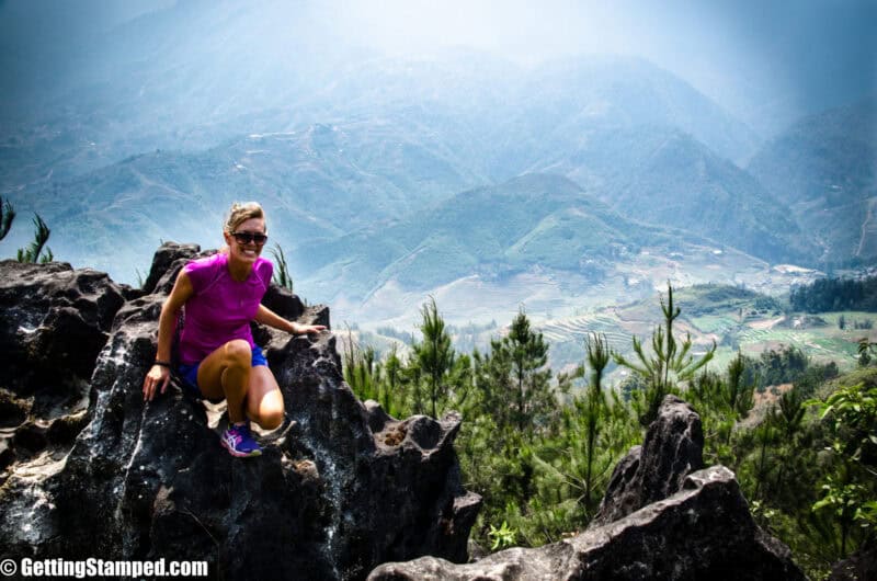 Sapa Vietnam radio tower hike hilltop 13