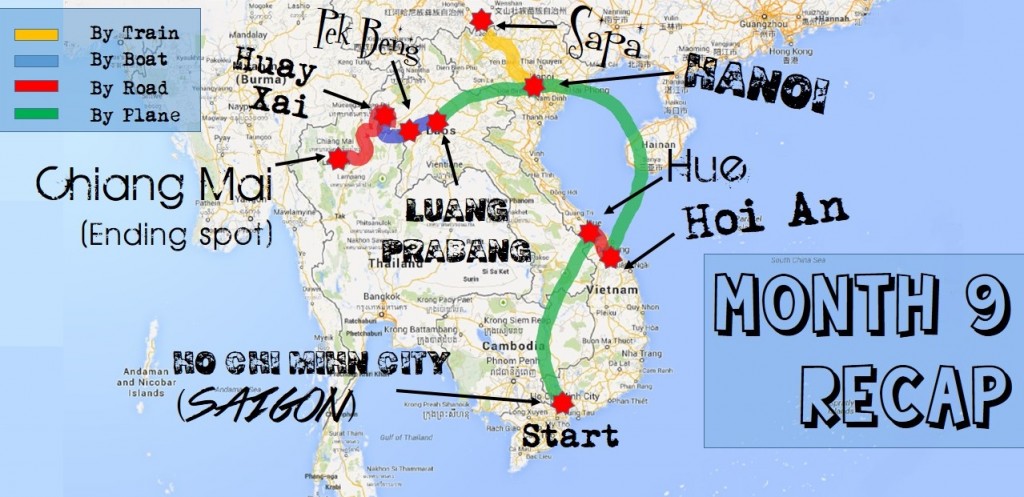 Vietnam Map Recap
