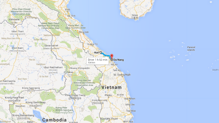 How to get from Da Nang Airport (DAD) to Hue Vietnam