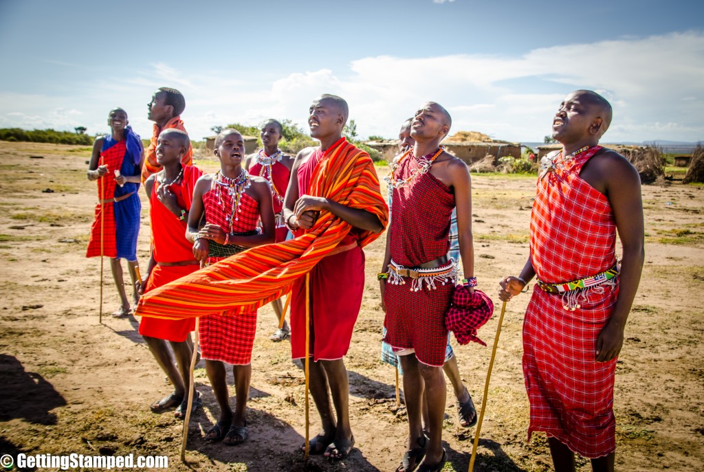 Kenya Safari Mara Masai Day 2 - Village