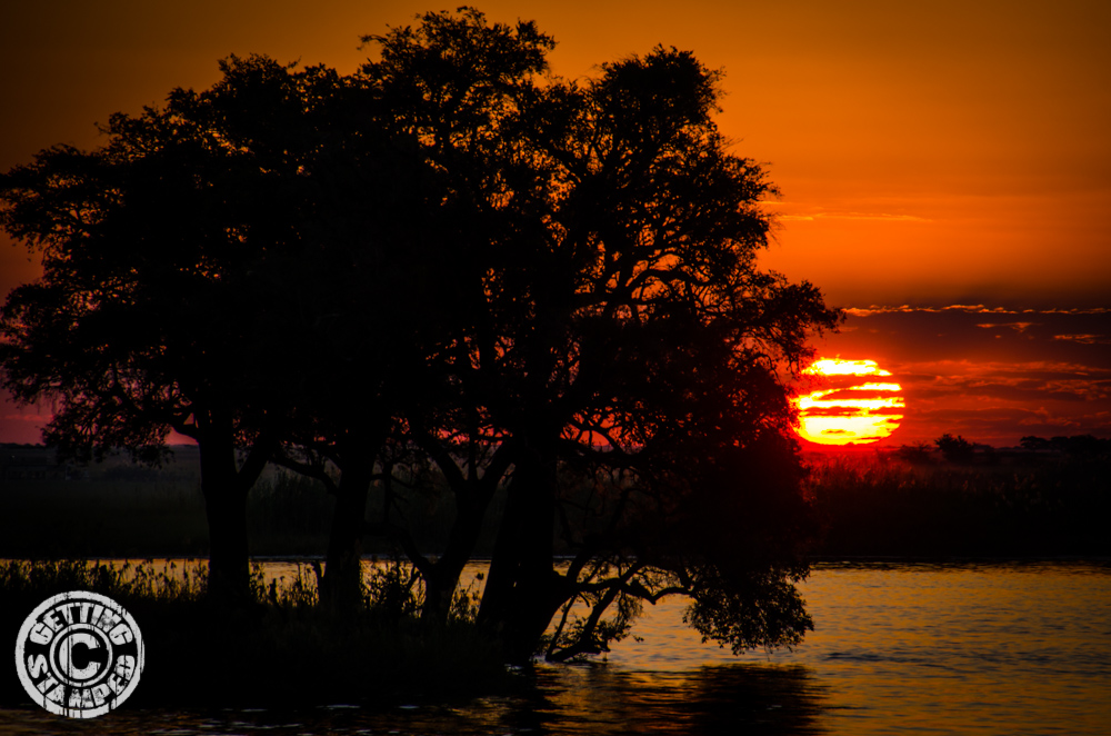 Botswana Chobe River Cruise Sunset-35