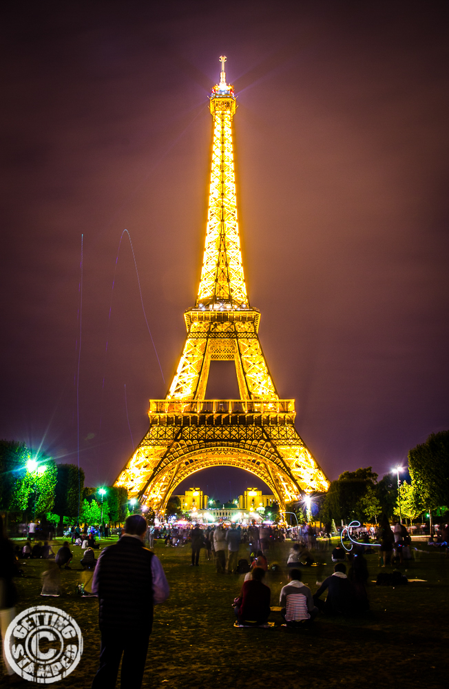 Eiffel Tower Sunset - France - 6