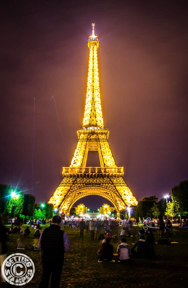 Eiffel Tower Sunset - France - 6