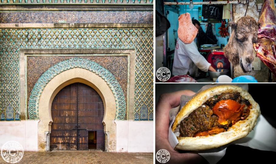 Camel burgers Morocco