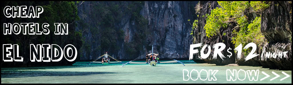 El Nido Hotel Banner-billiga Hotell i El Nido Filippinerna