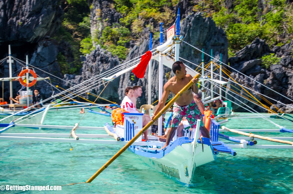 El Nido Day Tour A boat