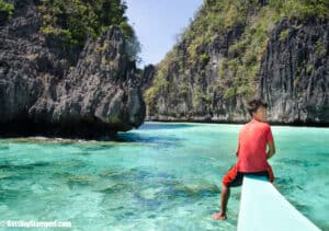 El Nido Day Tour A filipino boy