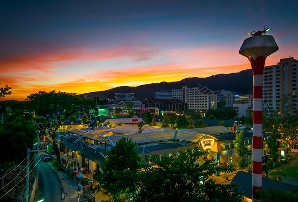 Chiang Mai Thailand sunset