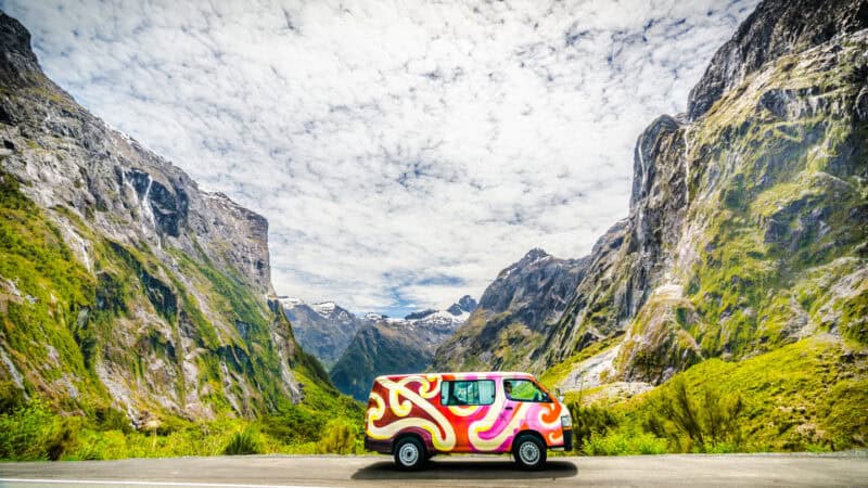 New Zealand campervan