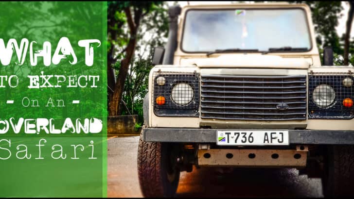 What to Expect on an Overland Safari