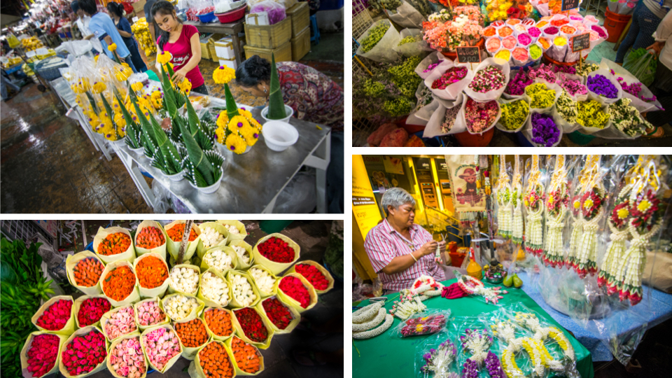 3 Days In Bangkok Flower Market 
