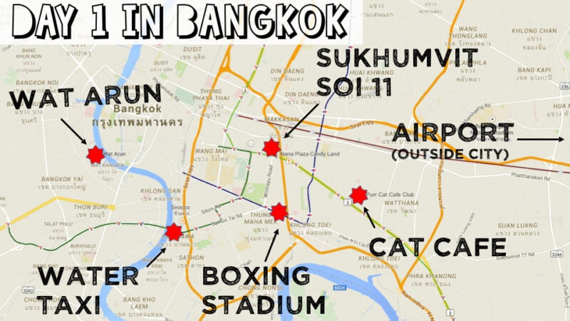 3 Days in Bangkok