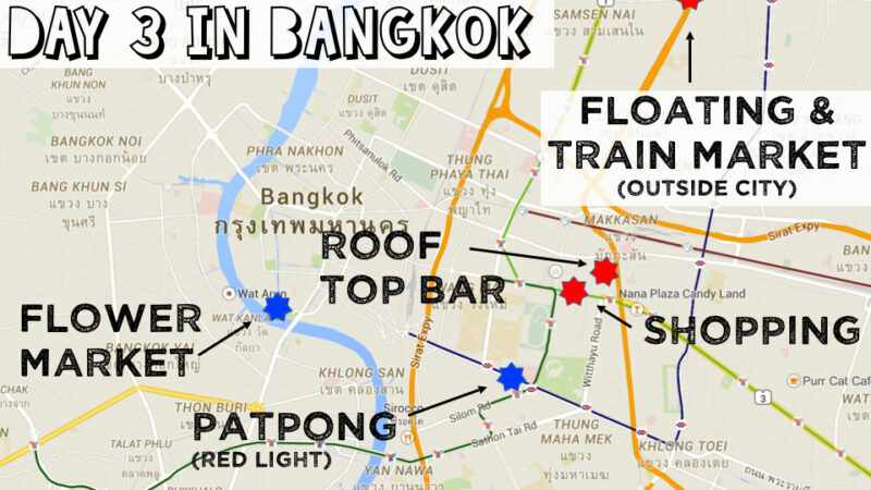 3 Days in Bangkok