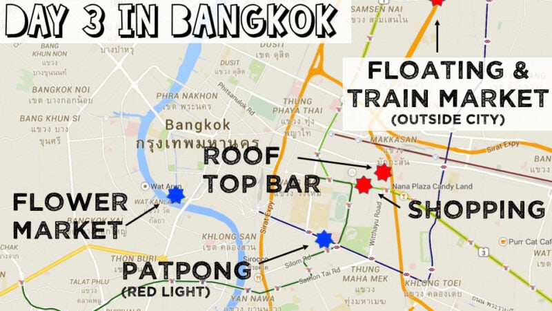 3 Days in Bangkok