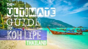 Koh Lipe Thailand Travel Guide - Featured Image Koh Lipe with Thai long tail boat