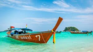 Ultimate Koh Lipe Thailand Travel Guide - Sunrise Beach - Long Tail boat