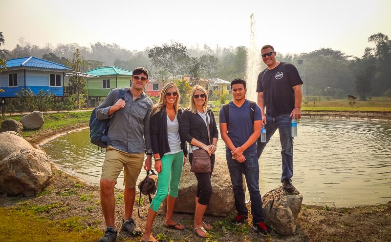 Thailand road trip -Our group 