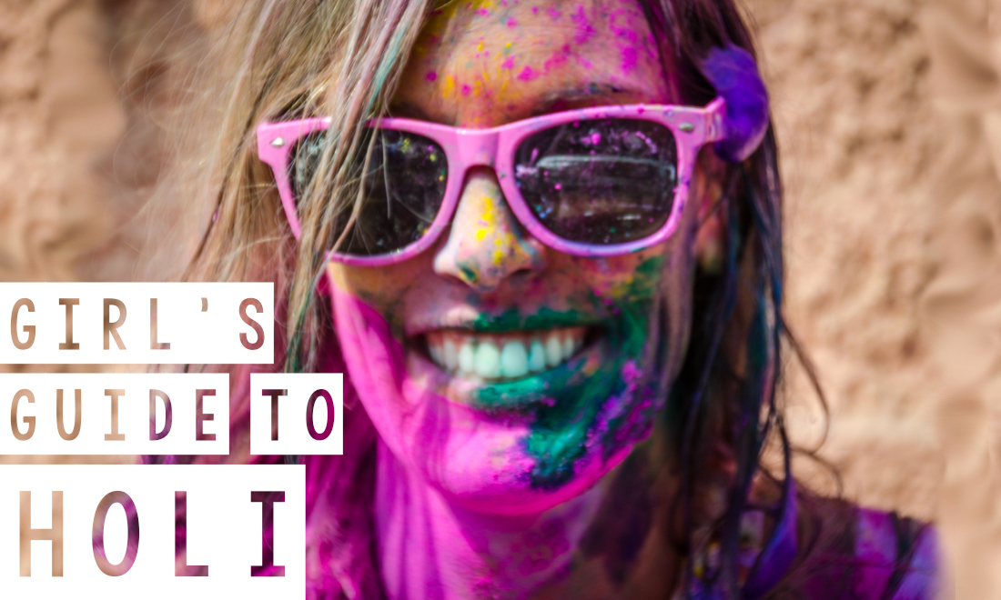 Girls Guide to Holi Festival in India or Color Run