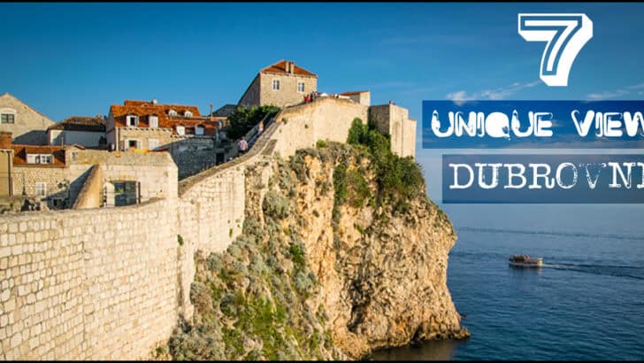 7 Unique Views of Dubrovnik