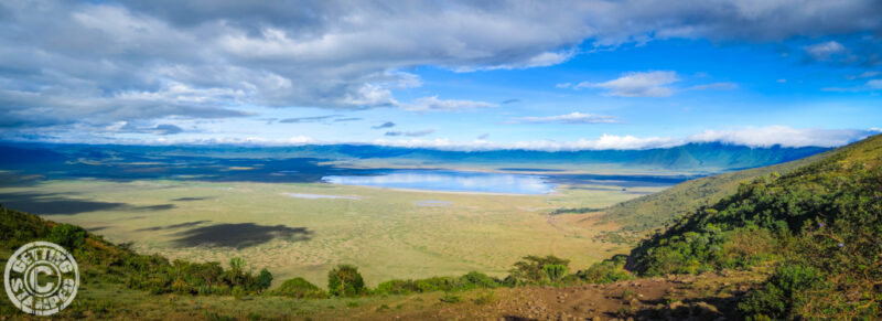 ngorongoro crater panorama