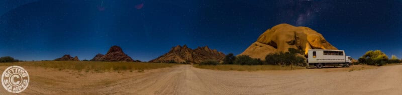 Spitzkoppe Night Photos - Namibia Panorama