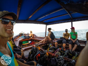 Zanzibar diving dive boat