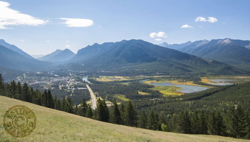 Banff Town Overlook