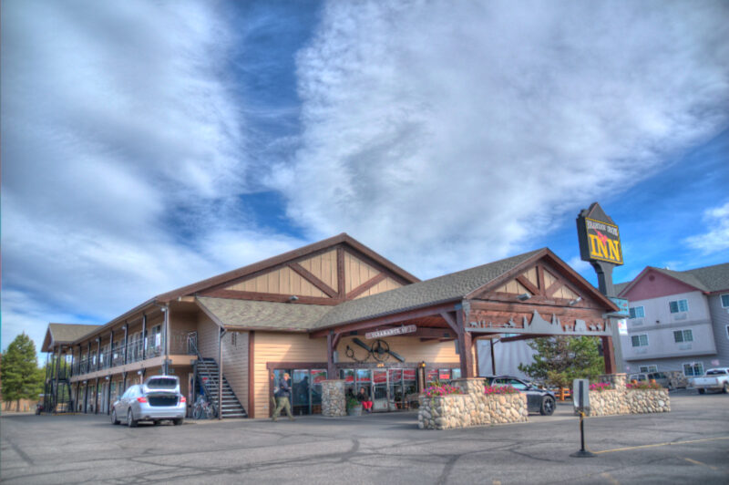Branded Iron Inn HDR - Yellowstone on a budget