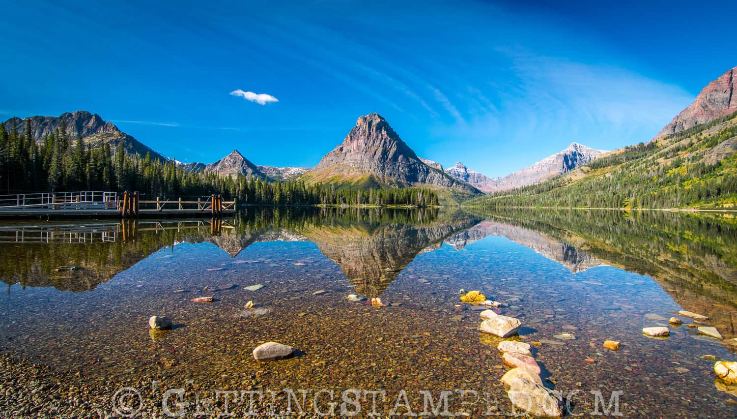 The Best Place for Sunset in Glacier National Park - GETTING STAMPED