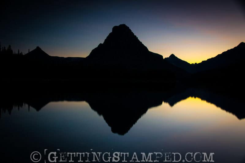 Best Place for sunset in Glacier National Park-2