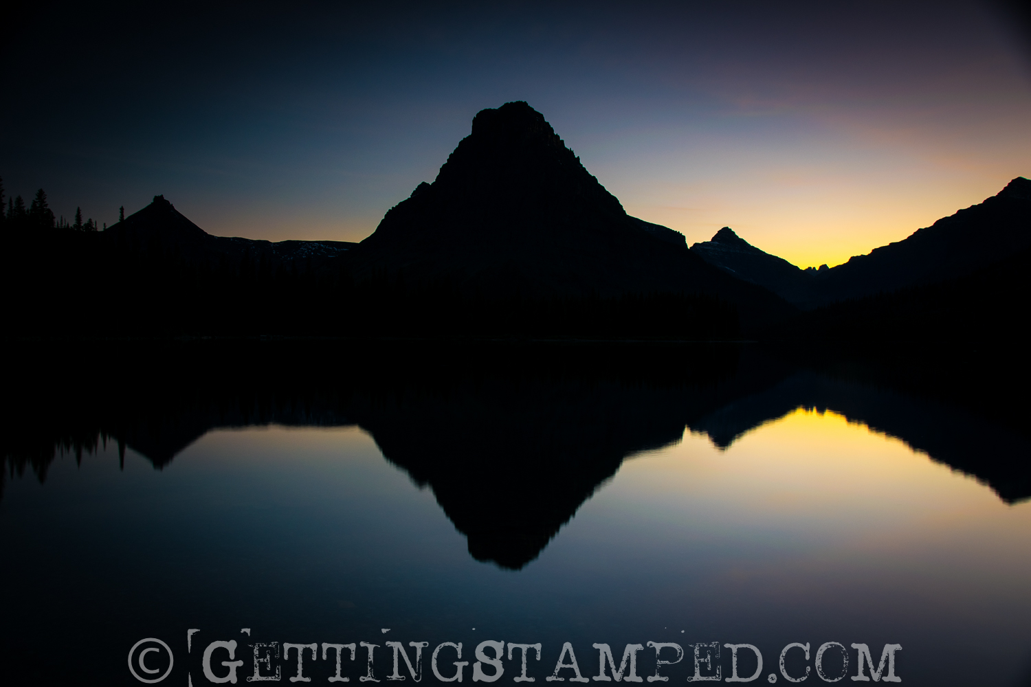 Best Place for sunset in Glacier National Park-2