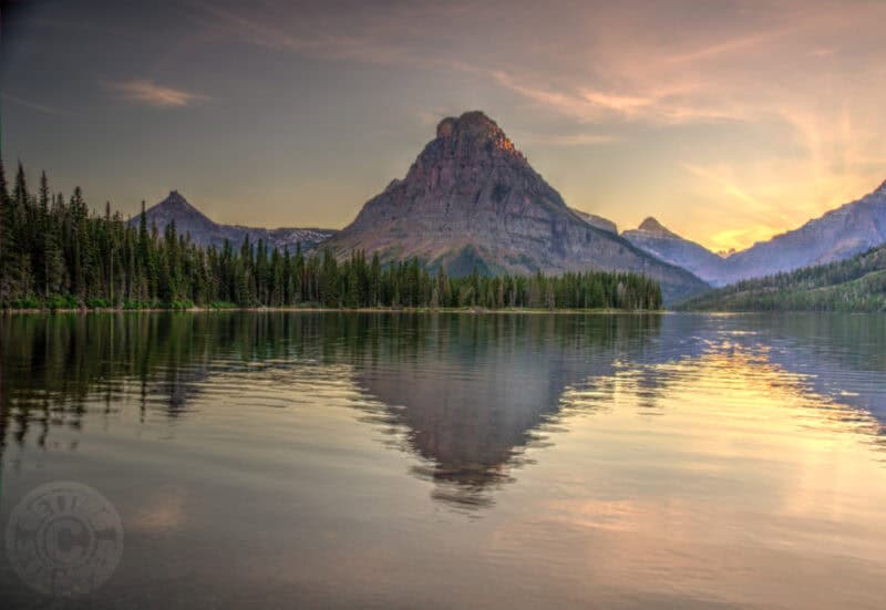 Best Place in Glacier National Park for sunset 3