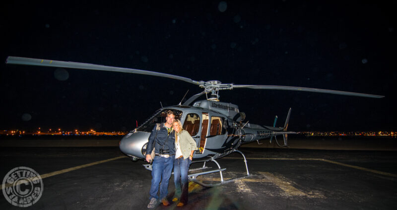 Nevada-Las Vegas-helicopter-night flight-2