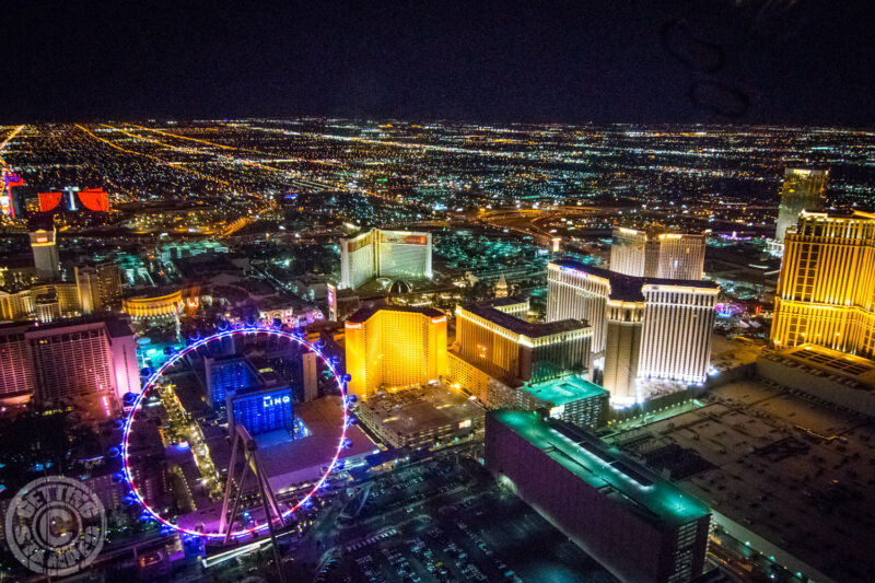 Nevada-Las Vegas-helicopter-night flight-3