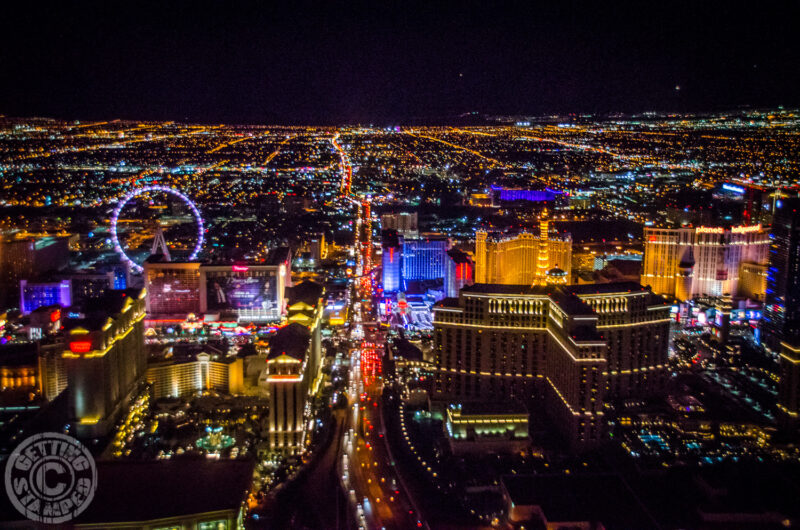 Las Vegas Strip Night Helicopter Flight-5