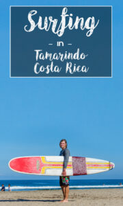 Surfing in Tamarindo Costa Rico