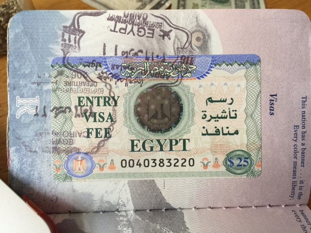 egypt visa for tourist