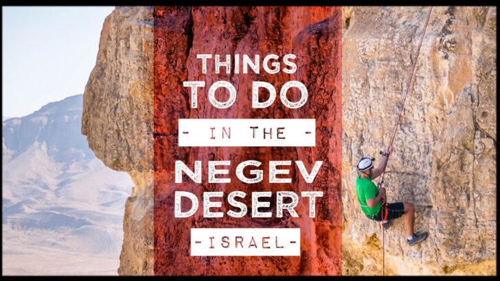 Things To Do In The Negev Desert