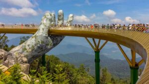 Hand Bridge at Sun World Ba Na Hills