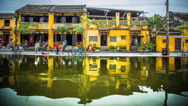 Thu Bon River in Hoi An