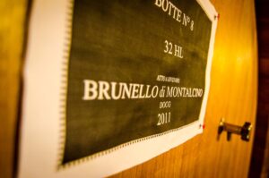 Things to do in Pienza Italy-Brunello Wine sign