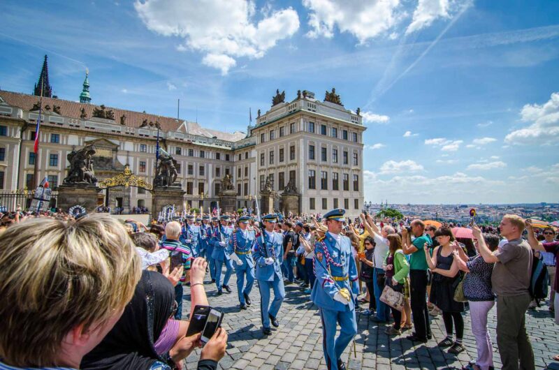 Things to do in Prague - Czech Republic - Watch Changing of the Guard at Prague Castle-1