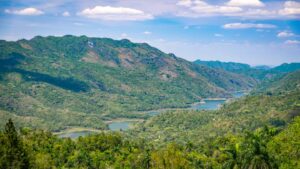 Trinidad Cuba Travel Guide - Things to do in Trinidad - Topes de Collantes Mirador - lookout with lake formed in a lush valley
