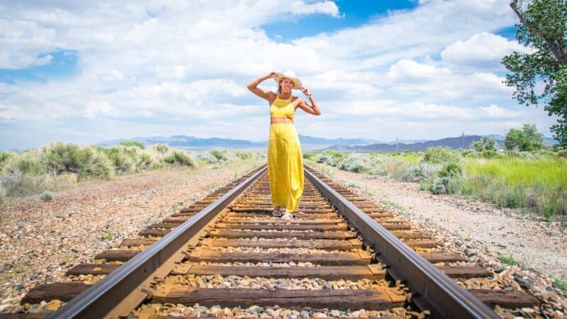 Nevada - HWY 50 - Loneliest Road in America - Photographic gems - Long Railroad