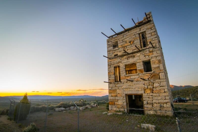 Nevada - HWY 50 - Loneliest Road in America - Random Stops Attractions - abandoned buildings ghost towns